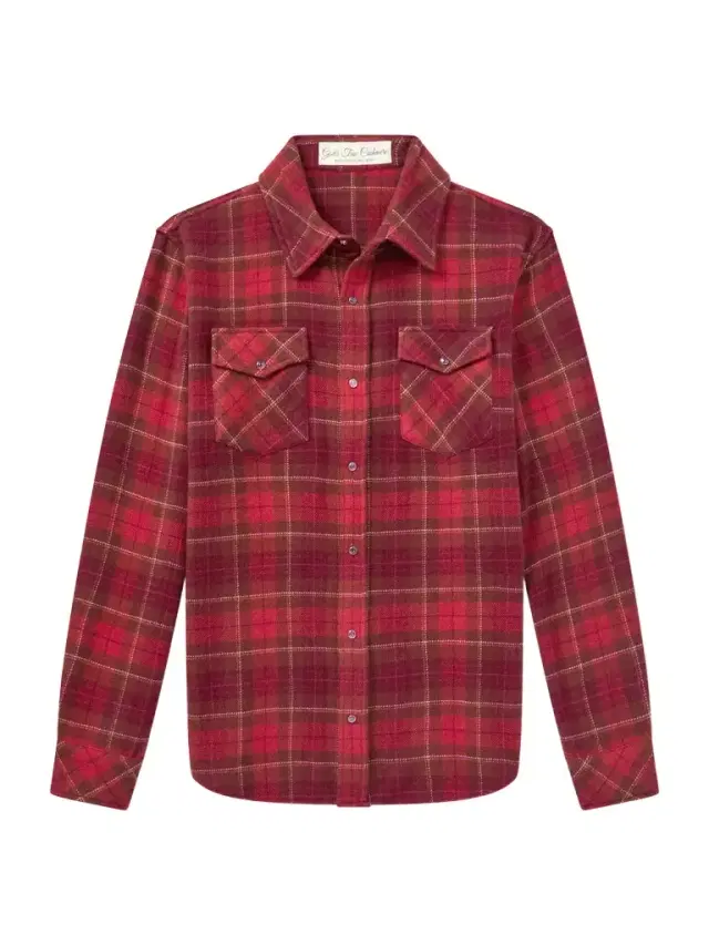 God's True Cashmere Love Checked Cashmere Shirt - Men