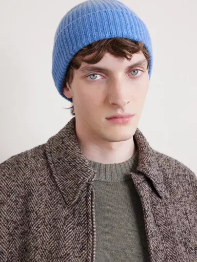 William Lockie Ribbed Cashmere Beanie - Men | Thumbnail 2 William Lockie Ribbed Cashmere Beanie - Men | Thumbnail 2