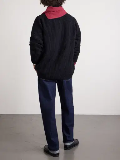 William Lockie Zack Ribbed Cashmere Cardigan - Men | Thumbnail 4 William Lockie Zack Ribbed Cashmere Cardigan - Men | Thumbnail 4