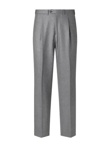 Saman Amel Wide-Leg Pleated Wool-Flannel Suit Trousers - Men | Thumbnail 1