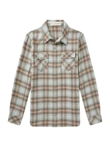 God’s True Cashmere Joy Checked Cashmere Shirt - Men | Thumbnail 1