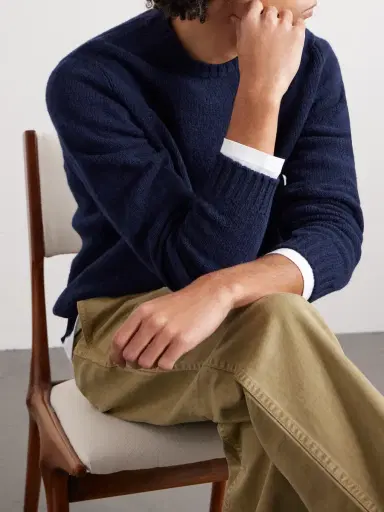 William Lockie Virgin Wool Sweater - Men | Thumbnail 5 William Lockie Virgin Wool Sweater - Men | Thumbnail 5