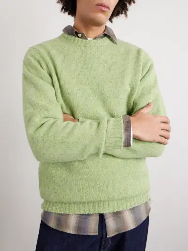 William Lockie Virgin Wool Sweater - Men | Thumbnail 3 William Lockie Virgin Wool Sweater - Men | Thumbnail 3