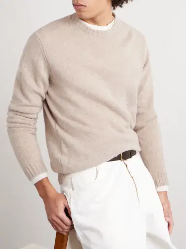 William Lockie Virgin Wool Sweater - Men | Thumbnail 3 William Lockie Virgin Wool Sweater - Men | Thumbnail 3