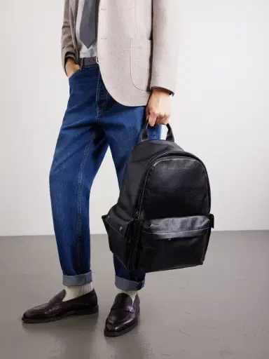 Brunello Cucinelli Full-Grain Leather Backpack - Men | Thumbnail 2 Brunello Cucinelli Full-Grain Leather Backpack - Men | Thumbnail 2