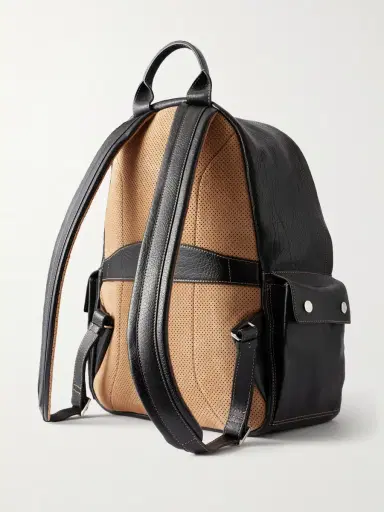 Brunello Cucinelli Full-Grain Leather Backpack - Men | Thumbnail 4 Brunello Cucinelli Full-Grain Leather Backpack - Men | Thumbnail 4