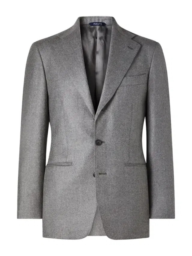Wool Twill Suit Jacket - Men