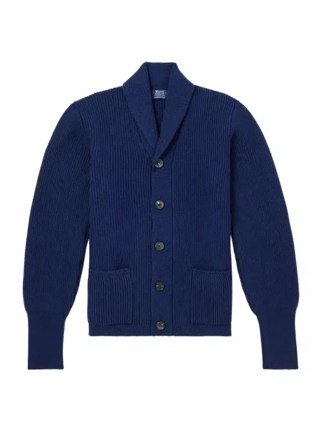 William Lockie Duncan Shawl-Collar Ribbed Merino Wool and Cashmere-Blend Cardigan - Men