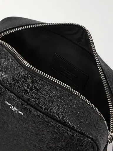 Saint Laurent Full-Grain Leather Pouch - Men | Thumbnail 5 Saint Laurent Full-Grain Leather Pouch - Men | Thumbnail 5