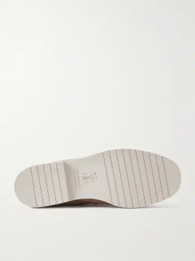 Brunello Cucinelli Suede Penny Loafers - Men | Thumbnail 3 Brunello Cucinelli Suede Penny Loafers - Men | Thumbnail 3