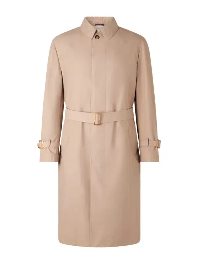Brunello Cucinelli Belted Cotton-Blend Trench Coat - Men