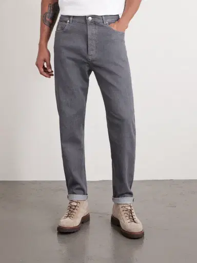 Brunello Cucinelli Straight-Leg Jeans - Men | Thumbnail 3 Brunello Cucinelli Straight-Leg Jeans - Men | Thumbnail 3
