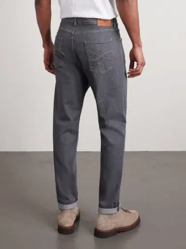 Brunello Cucinelli Straight-Leg Jeans - Men | Thumbnail 4 Brunello Cucinelli Straight-Leg Jeans - Men | Thumbnail 4