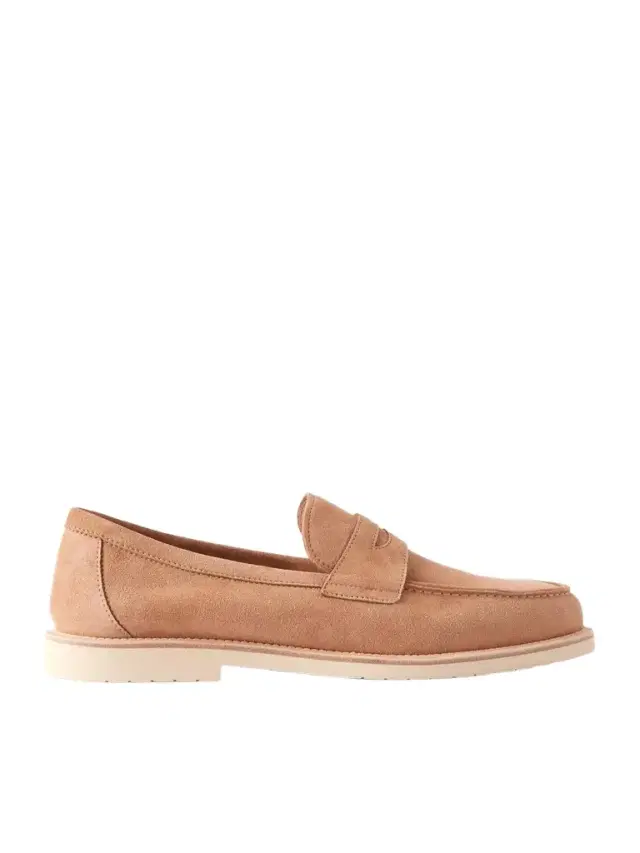 Brunello Cucinelli Suede Penny Loafers - Men