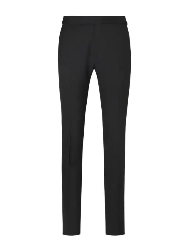 Straight-Leg Wool Suit Trousers - Men