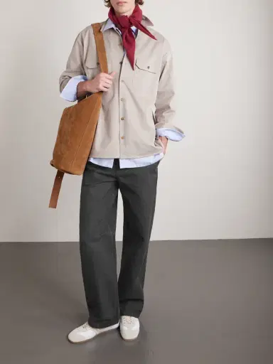 Loewe Straight-Leg Cotton Trousers - Men | Thumbnail 2 Loewe Straight-Leg Cotton Trousers - Men | Thumbnail 2