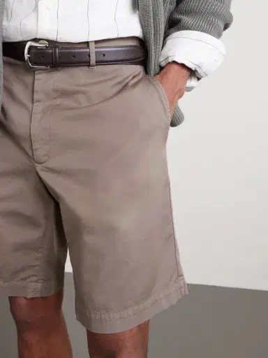Brunello Cucinelli Cotton-Blend Bermuda Shorts - Men | Thumbnail 5
