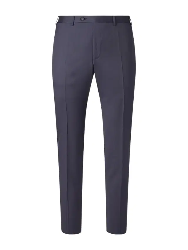 Canali FF Tapered Wool Suit Trousers - Men