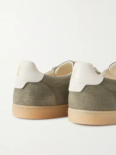 Brunello Cucinelli Coda Di Rondine Suede Sneakers - Men | Thumbnail 5
