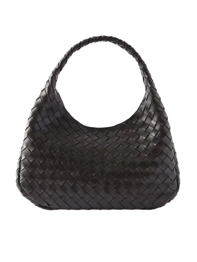 Campana Small Intrecciato Leather Shoulder Bag