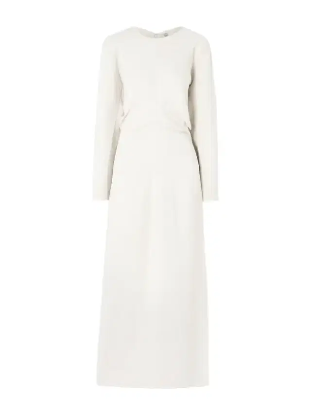 Garderob Gathered Crepe Maxi Dress