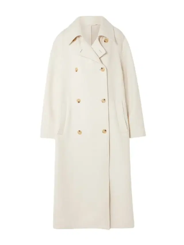 Shield Oversized Double-breasted Wool-blend Coat