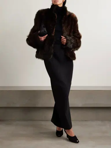 TOTEME Shearling Jacket | Thumbnail 2 TOTEME Shearling Jacket | Thumbnail 2
