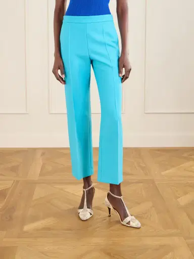 Chloé Wool-crepe Straight-leg Pants | Thumbnail 3 Chloé Wool-crepe Straight-leg Pants | Thumbnail 3