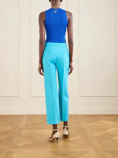 Chloé Wool-crepe Straight-leg Pants | Thumbnail 4 Chloé Wool-crepe Straight-leg Pants | Thumbnail 4