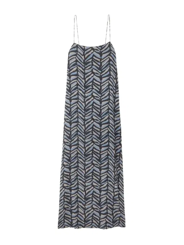 Printed Silk-voile Maxi Dress