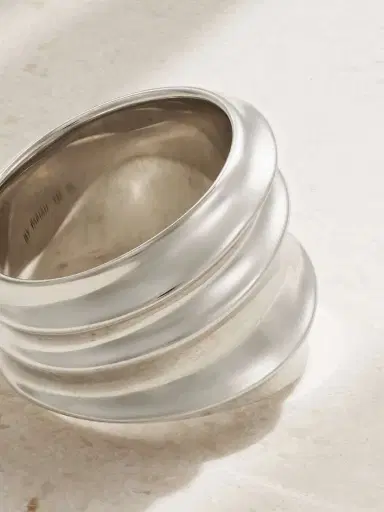 By Pariah Flux Recycled Sterling Silver Ring | Thumbnail 3