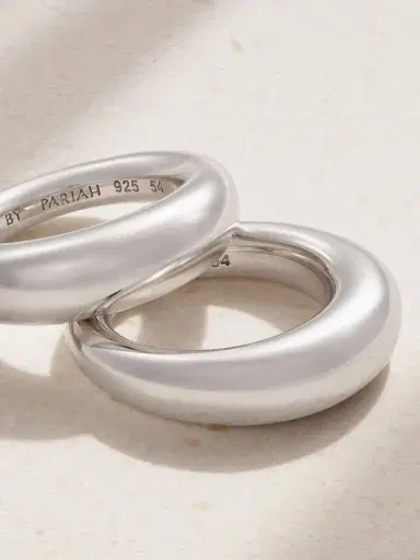 By Pariah Echo Recycled Sterling Silver Ring | Thumbnail 4
