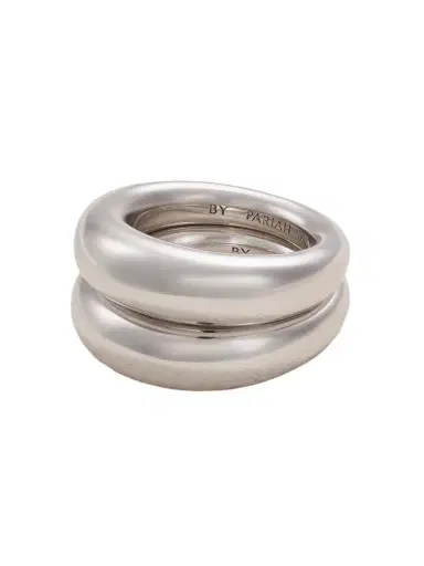 By Pariah Echo Recycled Sterling Silver Ring | Thumbnail 1