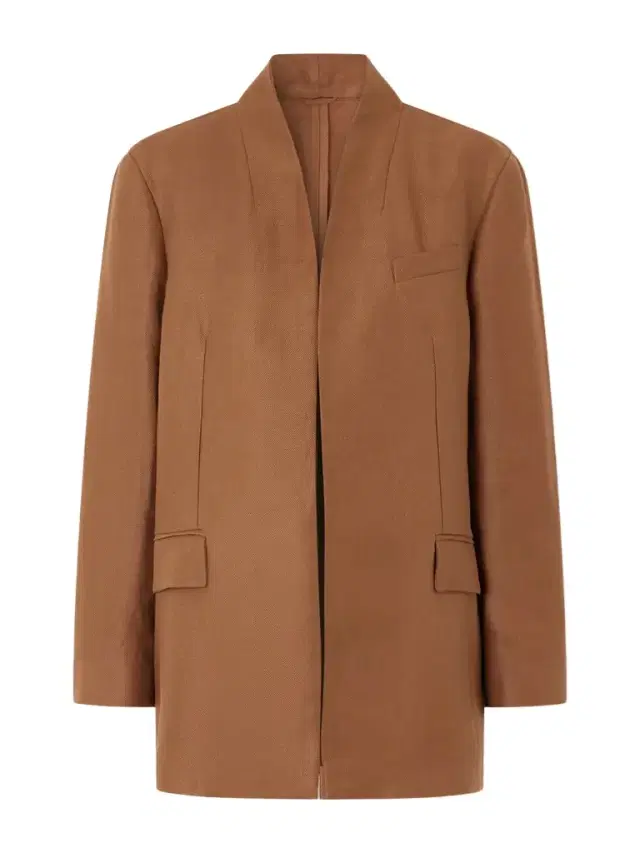 Linen-twill Blazer