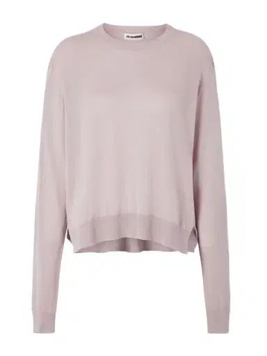 Jil Sander Cashmere, Wool And Silk-blend Sweater | Thumbnail 1 Jil Sander Cashmere, Wool And Silk-blend Sweater | Thumbnail 1
