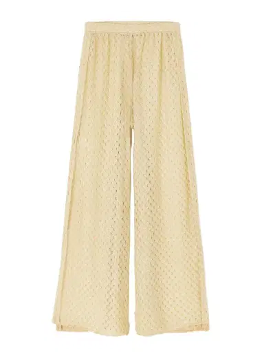 Missoni Mare Metallic Crochet-knit Wide-leg Pants | Thumbnail 1 Missoni Mare Metallic Crochet-knit Wide-leg Pants | Thumbnail 1