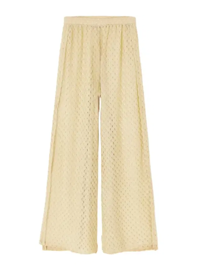 Missoni Mare Metallic Crochet-knit Wide-leg Pants
