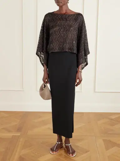 Missoni Mare Cropped Sequin-embellished Crochet-knit Top | Thumbnail 2 Missoni Mare Cropped Sequin-embellished Crochet-knit Top | Thumbnail 2