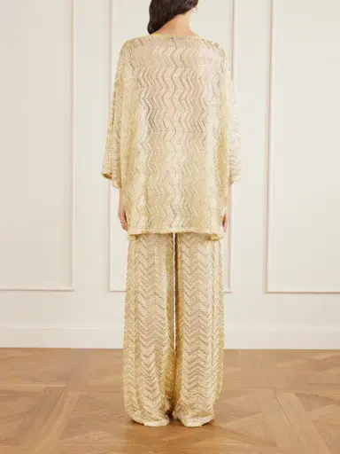 Missoni Mare Metallic Crochet-knit Cover-up | Thumbnail 4 Missoni Mare Metallic Crochet-knit Cover-up | Thumbnail 4