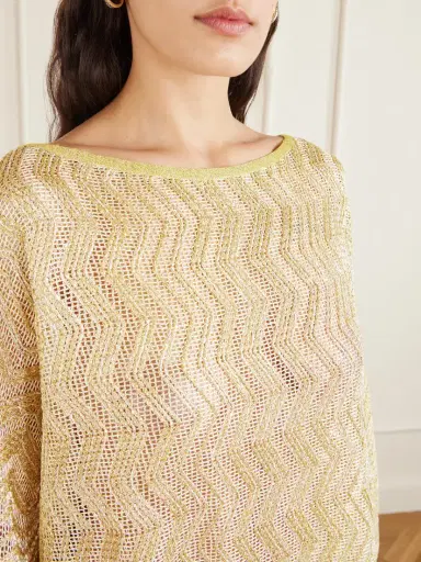 Missoni Mare Metallic Crochet-knit Cover-up | Thumbnail 5 Missoni Mare Metallic Crochet-knit Cover-up | Thumbnail 5