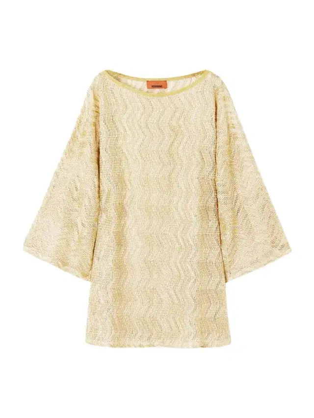 Missoni Mare Metallic Crochet-knit Cover-up