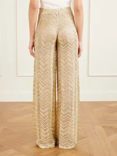 Missoni Metallic Crochet-knit Wide-leg Pants | Thumbnail 4 Missoni Metallic Crochet-knit Wide-leg Pants | Thumbnail 4