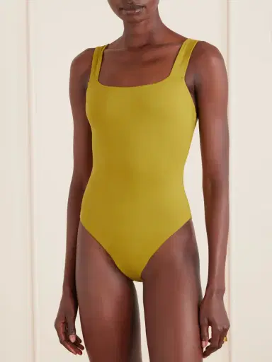 Taller Marmo Swimsuit And Tasseled Pareo Set | Thumbnail 5