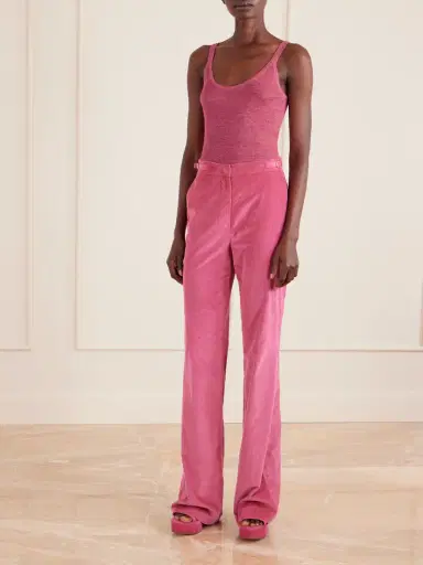 Gabriela Hearst Cinxia Ribbed Cashmere, Silk And Hemp-blend Tank | Thumbnail 2