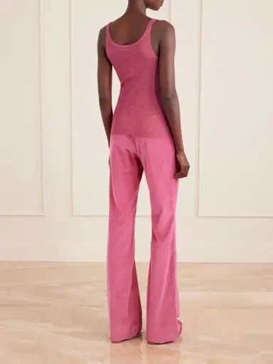 Gabriela Hearst Cinxia Ribbed Cashmere, Silk And Hemp-blend Tank | Thumbnail 4