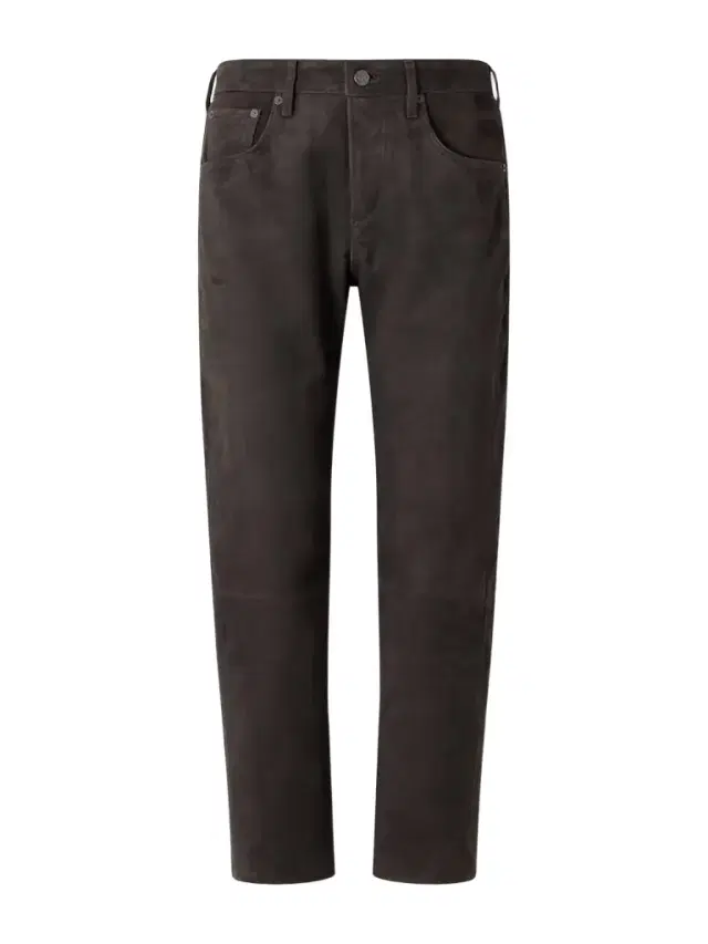 Winslow Suede Straight-leg Pants