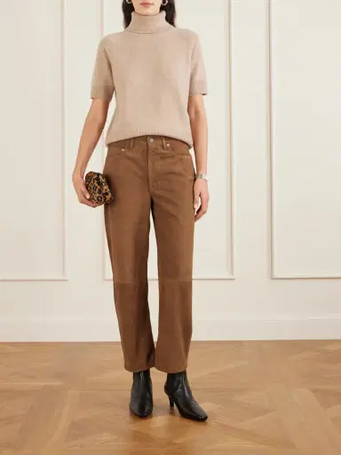 Citizens of Humanity Miro Suede Barrel-leg Pants | Thumbnail 2 Citizens of Humanity Miro Suede Barrel-leg Pants | Thumbnail 2