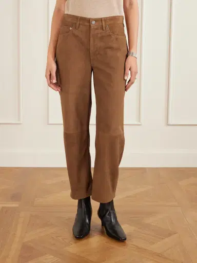 Citizens of Humanity Miro Suede Barrel-leg Pants | Thumbnail 3 Citizens of Humanity Miro Suede Barrel-leg Pants | Thumbnail 3