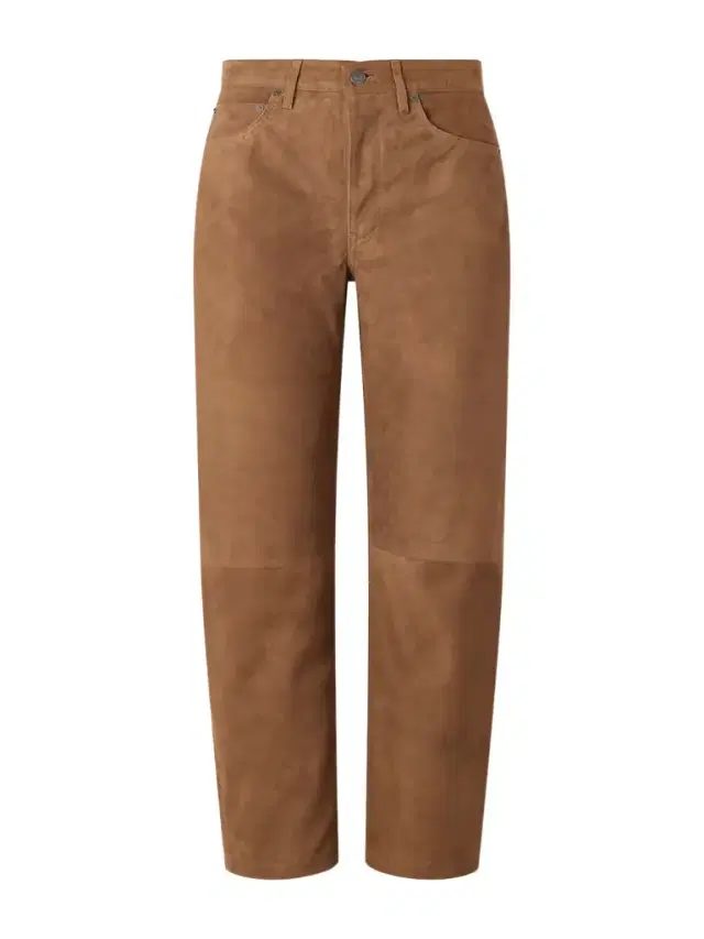 Miro Suede Barrel-leg Pants