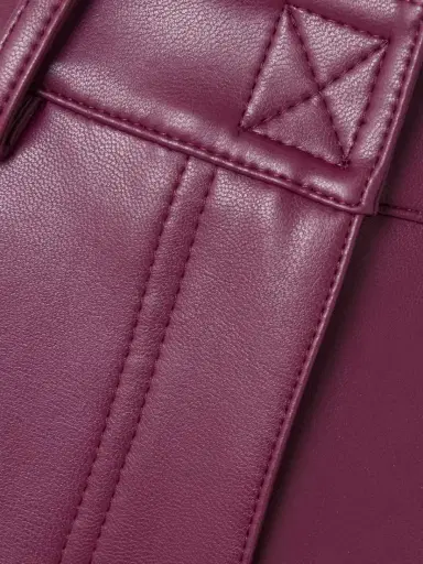 Norma Kamali Leather-like Shorts | Thumbnail 5 Norma Kamali Leather-like Shorts | Thumbnail 5